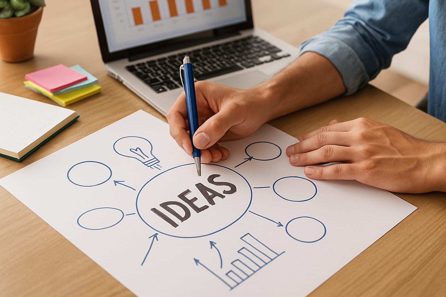 Notícia sobre criação de infoproduto